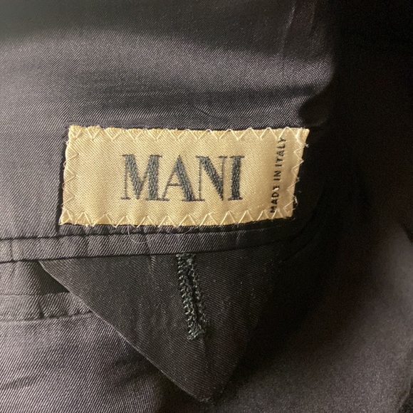 Mani by Giorgio Armani rich looking men blazer Made in Italy Size 42 Reg - Picture 4 of 4